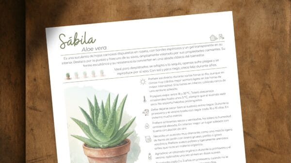 Cómo cuidar la sábila (Aloe vera)