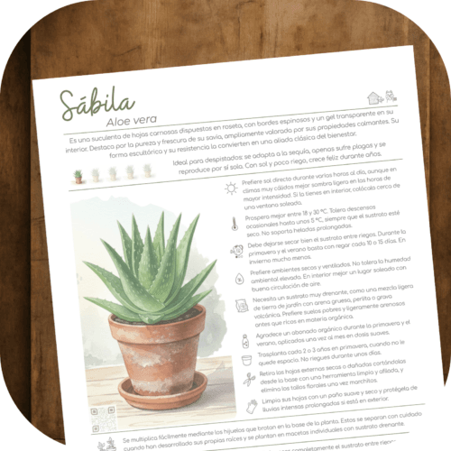 Cómo cuidar la sábila (Aloe vera)