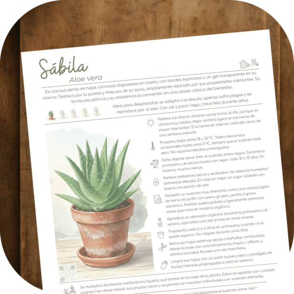 Cómo cuidar la sábila (Aloe vera)