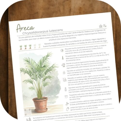 Cómo cuidar la areca (Chrysalidocarpus lutescens)