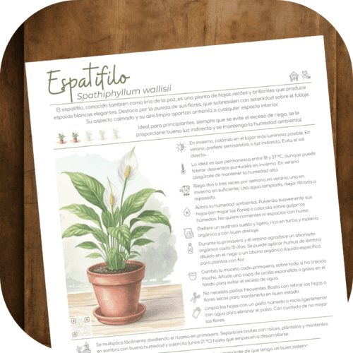 Cómo cuidar el espatifilo (Spathiphyllum wallisii)