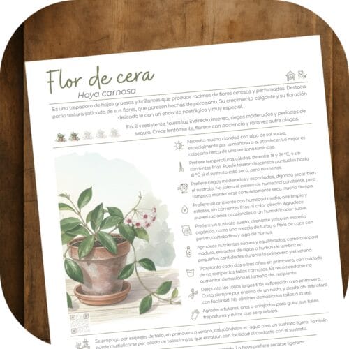 Cómo cuidar la flor de cera (Hoya carnosa)