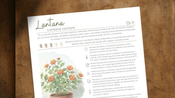 Cómo cuidar la lantana (Lantana camara)