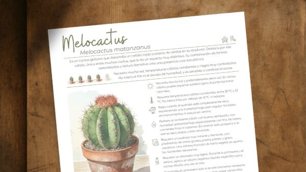 Cómo cuidar el melocactus (Melocactus matanzanus)