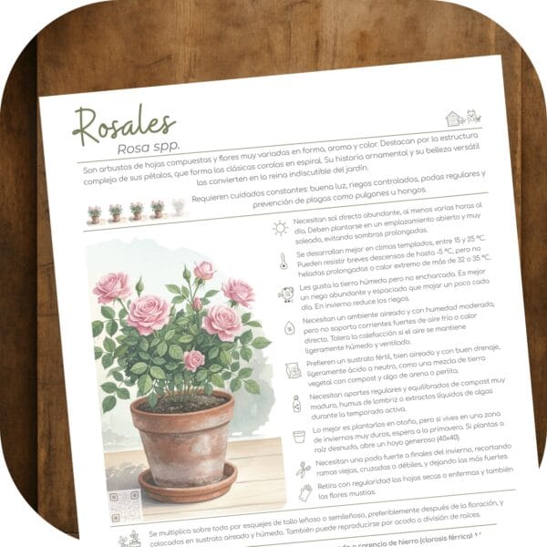 Cómo cuidar los rosales (Rosa spp.)