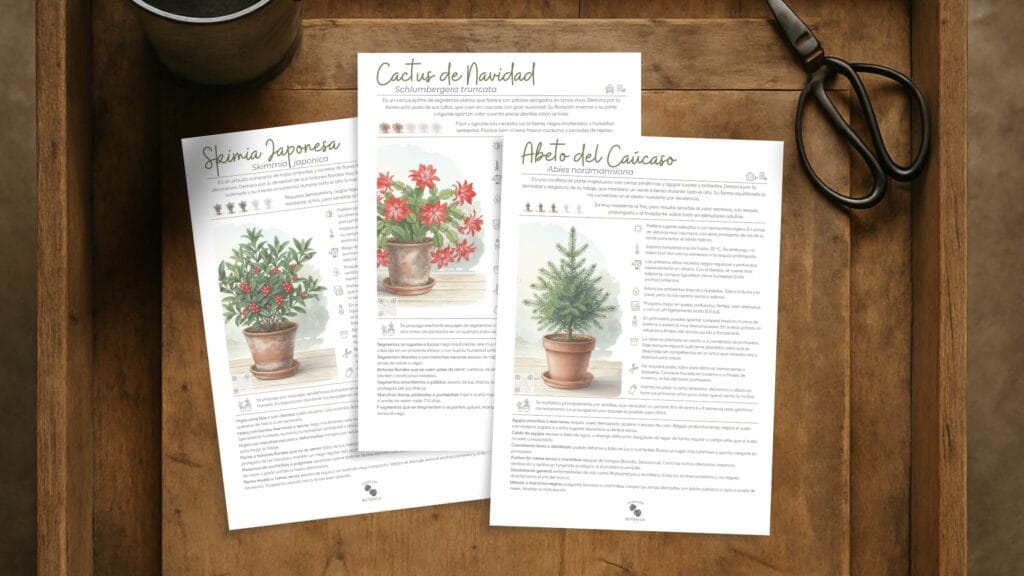 Skimia japonesa (ficha de Skimmia japonica)